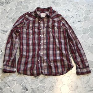 Life after Denim button up plaid